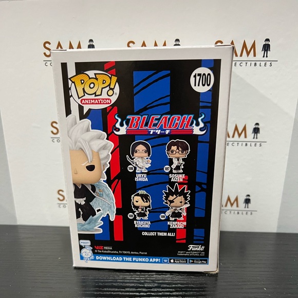 Bleach Toshiro Hitsugaya With Bankai Funko Pop #1700 + Protector - Picture 3 of 6